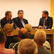 Diskussionsrunde mit Frank Henning, Stephan Soldanski und Olaf Lies.