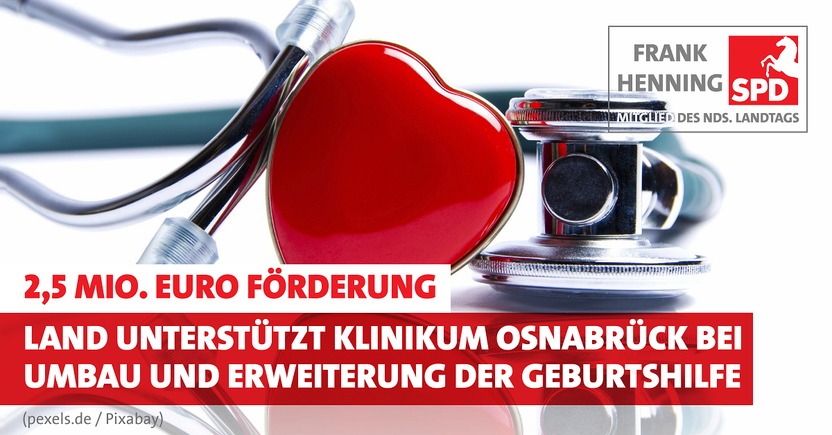 Förderung für das Klinikum Osnabrück