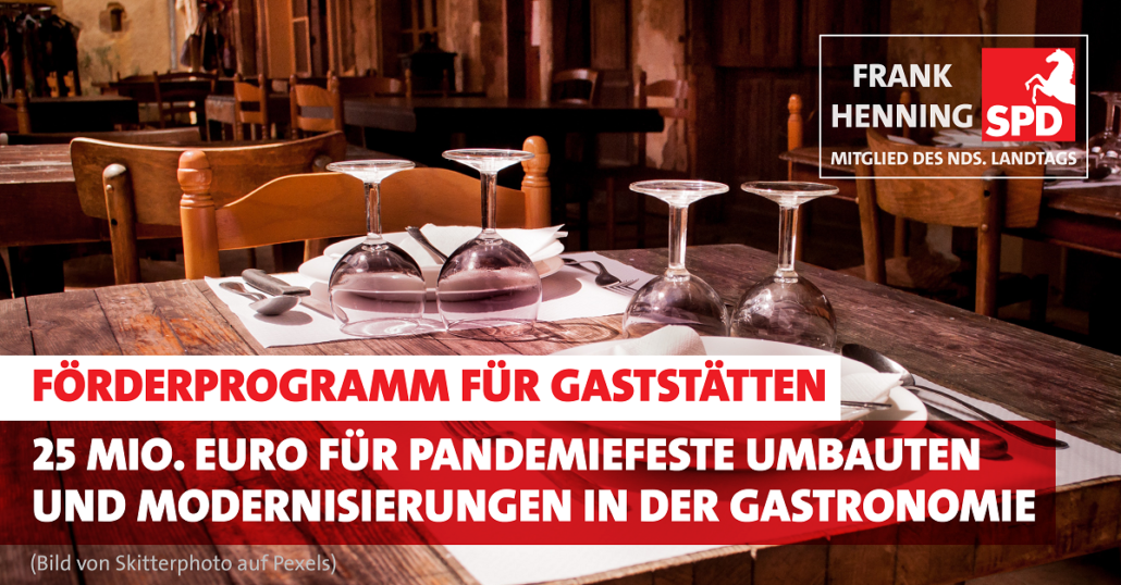 Förderprogramm Gaststätten