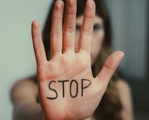 Stopp häuslicher Gewalt